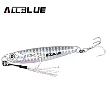 white/silver fishing jig lure