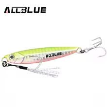yellow fishing jig lure