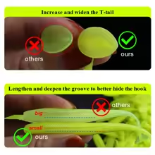 blue fishing jelly lures