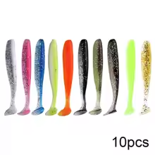 multi-coloured fishing jig lures