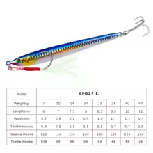 fishing jig lure long